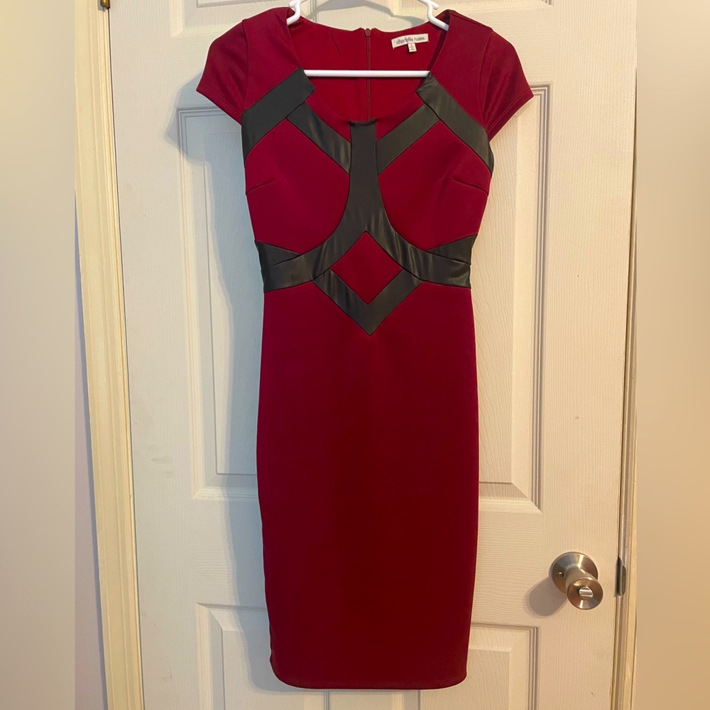 Deep Red BodyCon Dress